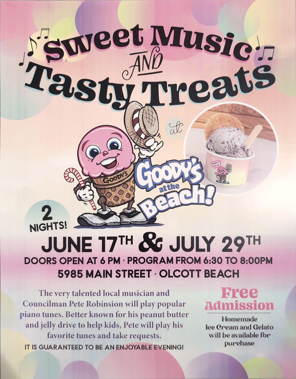 Sweet Music and Tasty Treats — Night Two poster